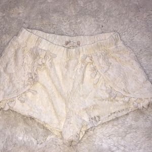 Altar’d State lace tassel shorts